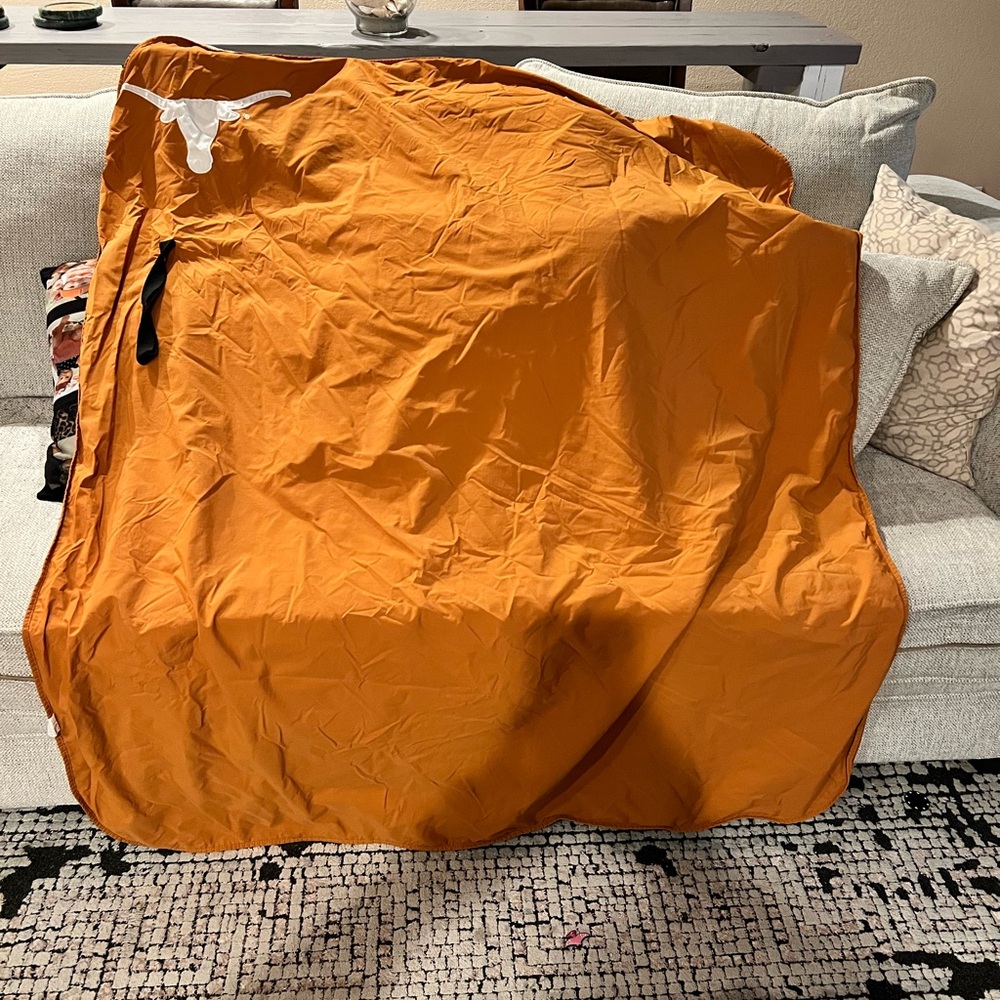 University of Texas Longhorn travel blanket